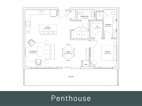 a floor plan of a house for rent
